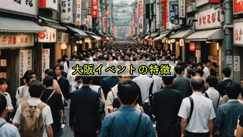 大阪イベントの特徴