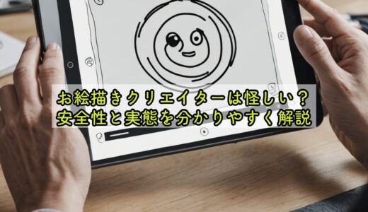 お絵描きクリエイターは怪しい？安全性と実態を分かりやすく解説