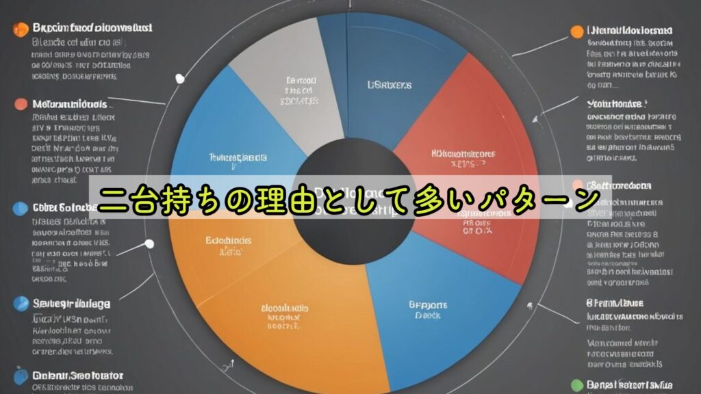 二台持ちの理由として多いパターン