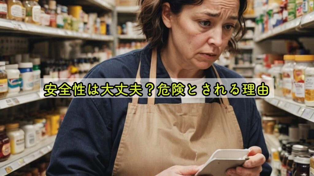 安全性は大丈夫?危険とされる理由