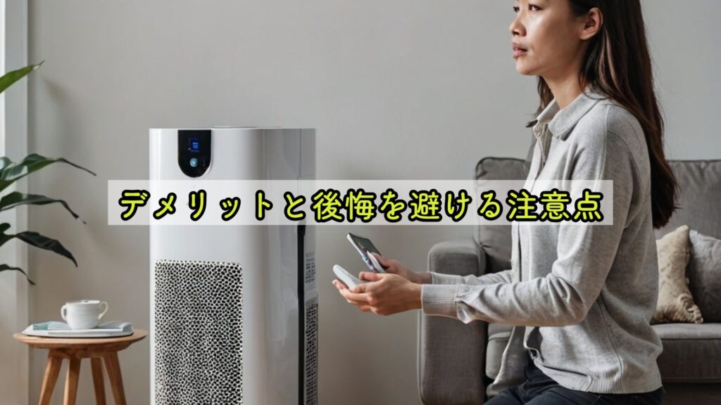 デメリットと後悔を避ける注意点