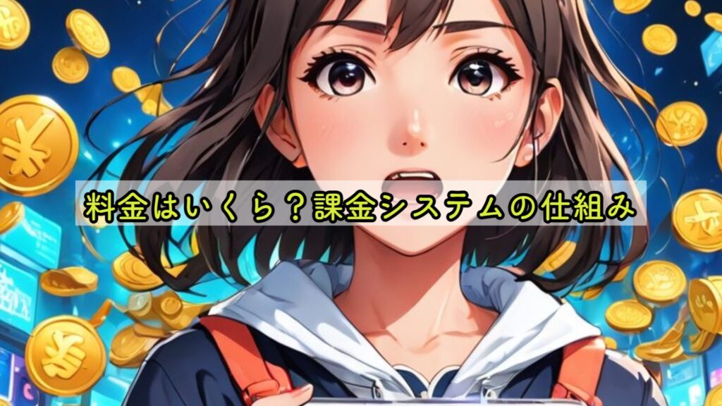 料金はいくら?課金システムの仕組み