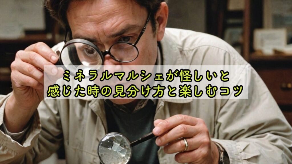 ミネラルマルシェが怪しいと感じた時の見分け方と楽しむコツ