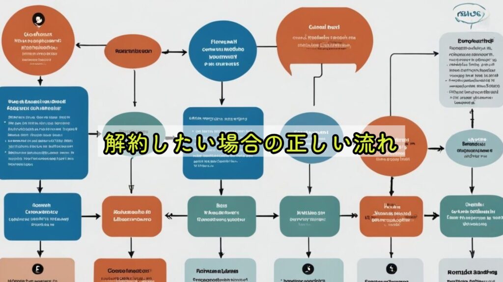 解約したい場合の正しい流れ