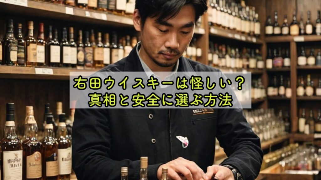 右田ウイスキーは怪しい？真相と安全に選ぶ方法
