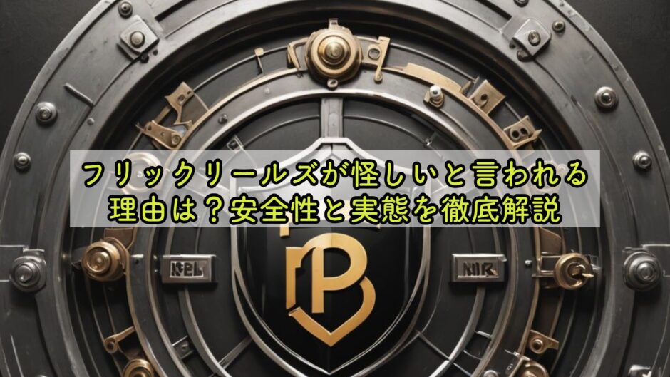 フリックリールズが怪しいと言われる理由は？安全性と実態を徹底解説
