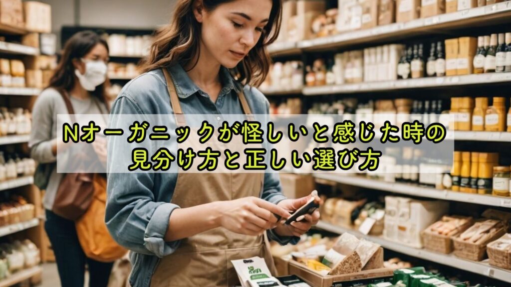 Nオーガニックが怪しいと感じた時の見分け方と正しい選び方