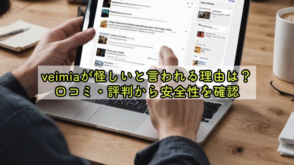 veimiaが怪しいと言われる理由は?口コミ・評判から安全性を確認