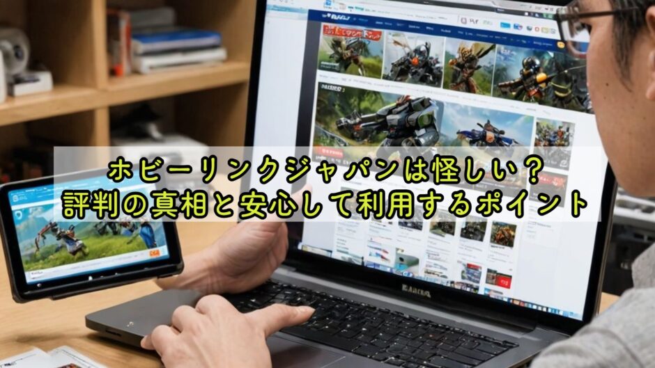 ホビーリンクジャパンは怪しい？評判の真相と安心して利用するポイント