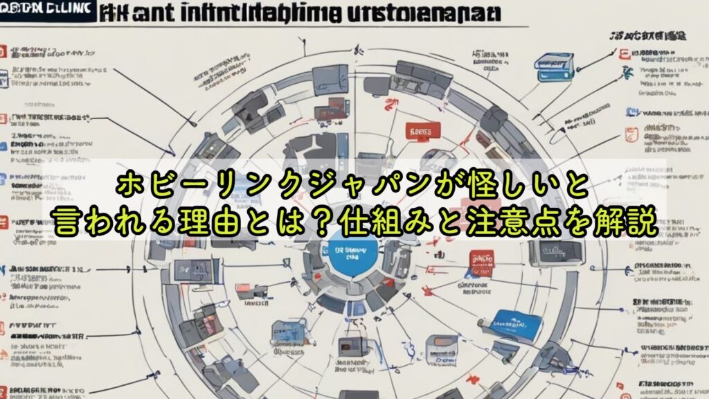 ホビーリンクジャパンが怪しいと言われる理由とは？仕組みと注意点を解説