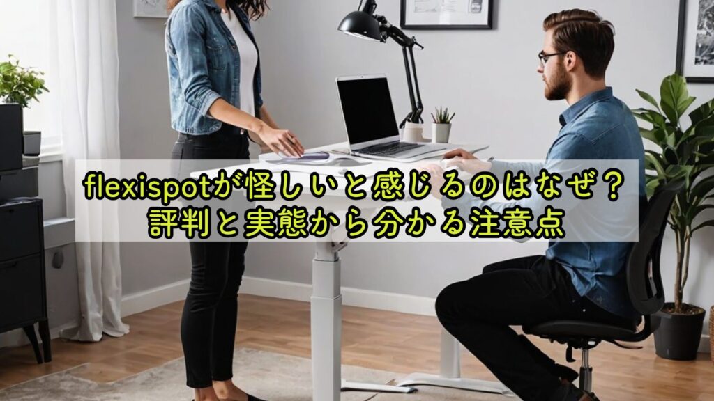 flexispotが怪しいと感じるのはなぜ?評判と実態から分かる注意点