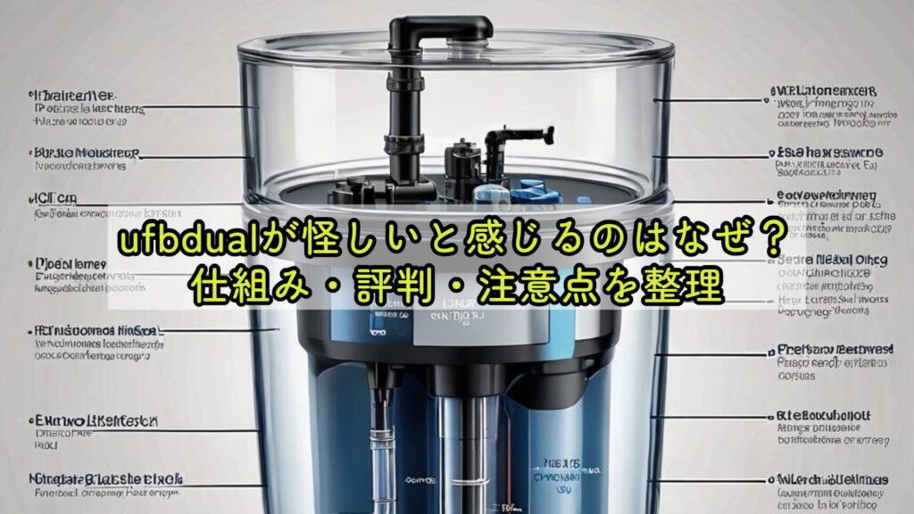 ufbdualが怪しいと感じるのはなぜ？仕組み・評判・注意点を整理