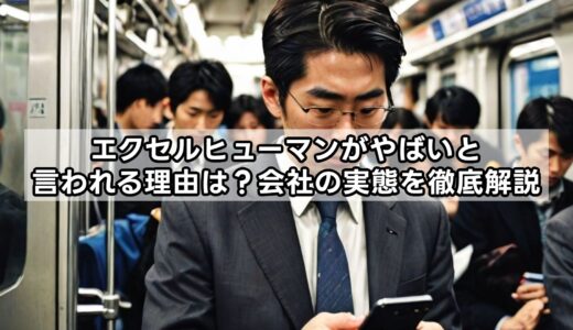エクセルヒューマンがやばいと言われる理由は？会社の実態を徹底解説