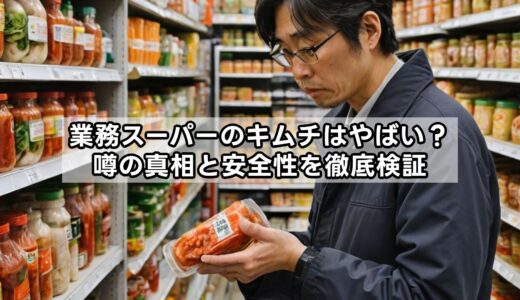 業務スーパーのキムチはやばい？噂の真相と安全性を徹底検証