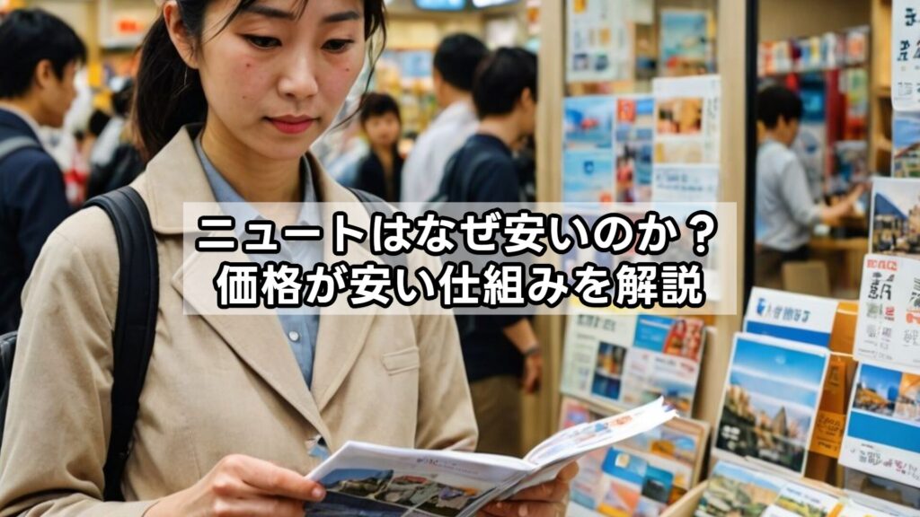 ニュートはなぜ安いのか？価格が安い仕組みを解説