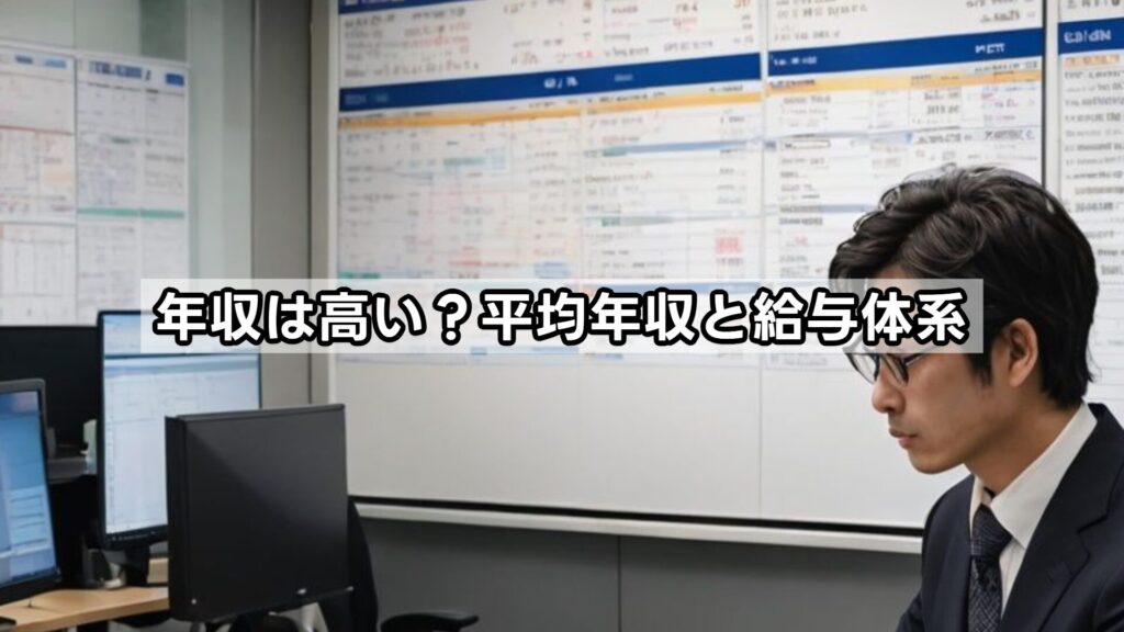 年収は高い？平均年収と給与体系