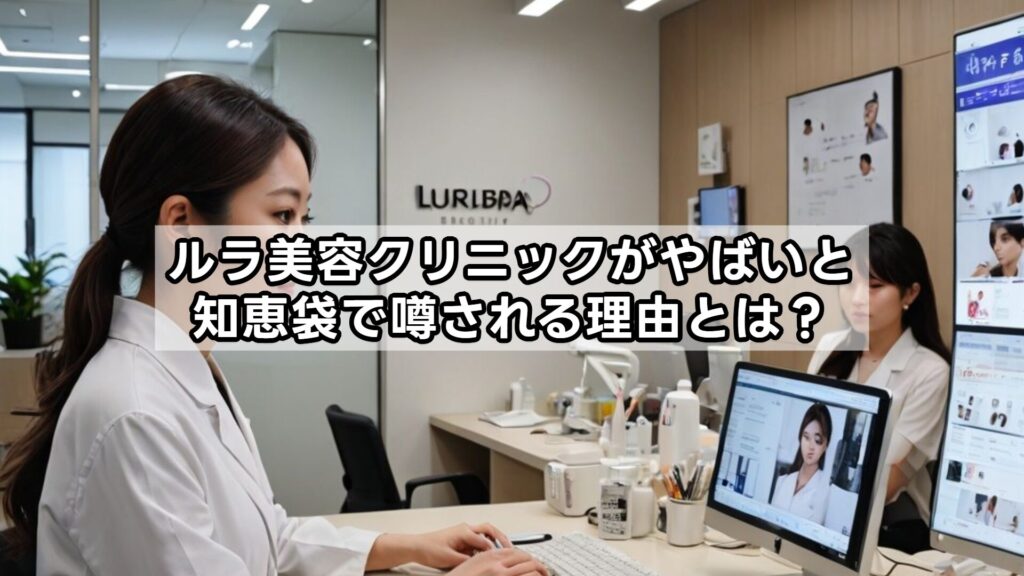 ルラ美容クリニックがやばいと知恵袋で噂される理由とは？