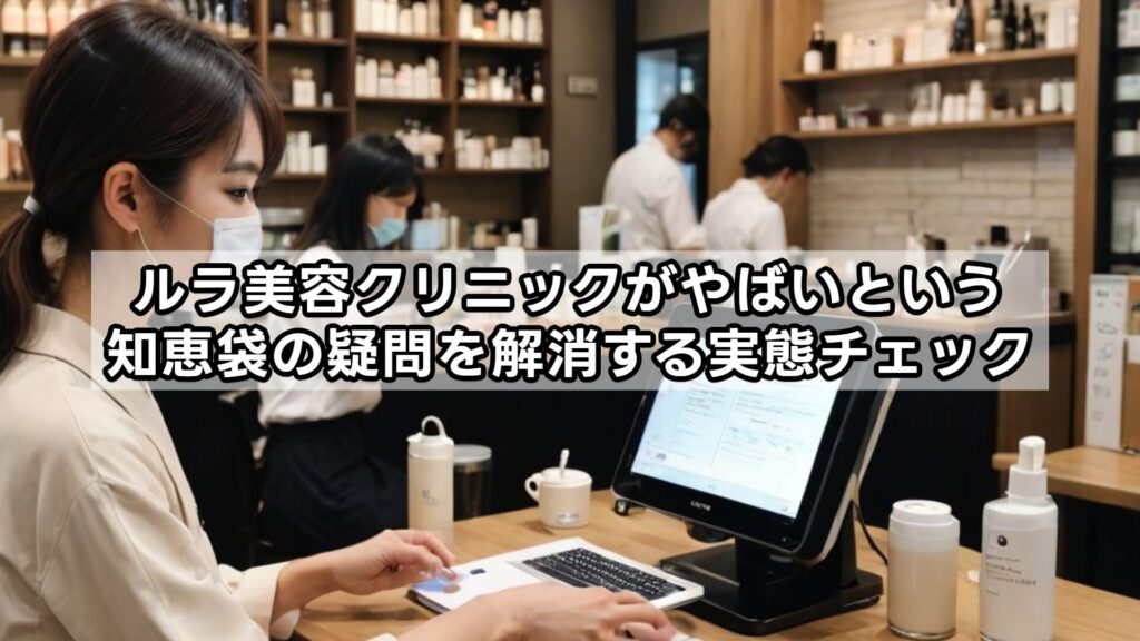 ルラ美容クリニックがやばいという知恵袋の疑問を解消する実態チェック