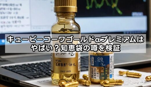キューピーコーワゴールドαプレミアムはやばい？知恵袋の噂を検証