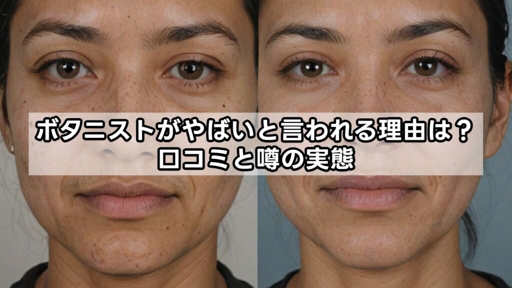 ボタニストがやばいと言われる理由は?口コミと噂の実態