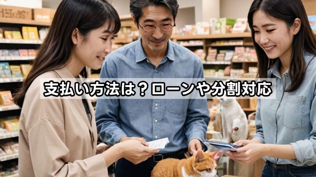 支払い方法は？ローンや分割対応