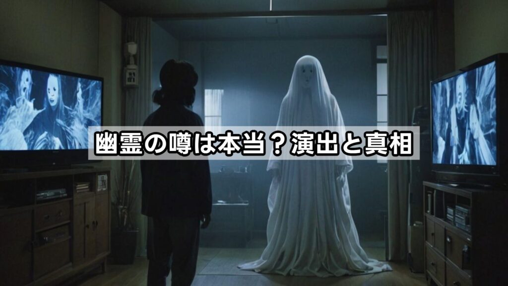幽霊の噂は本当？演出と真相