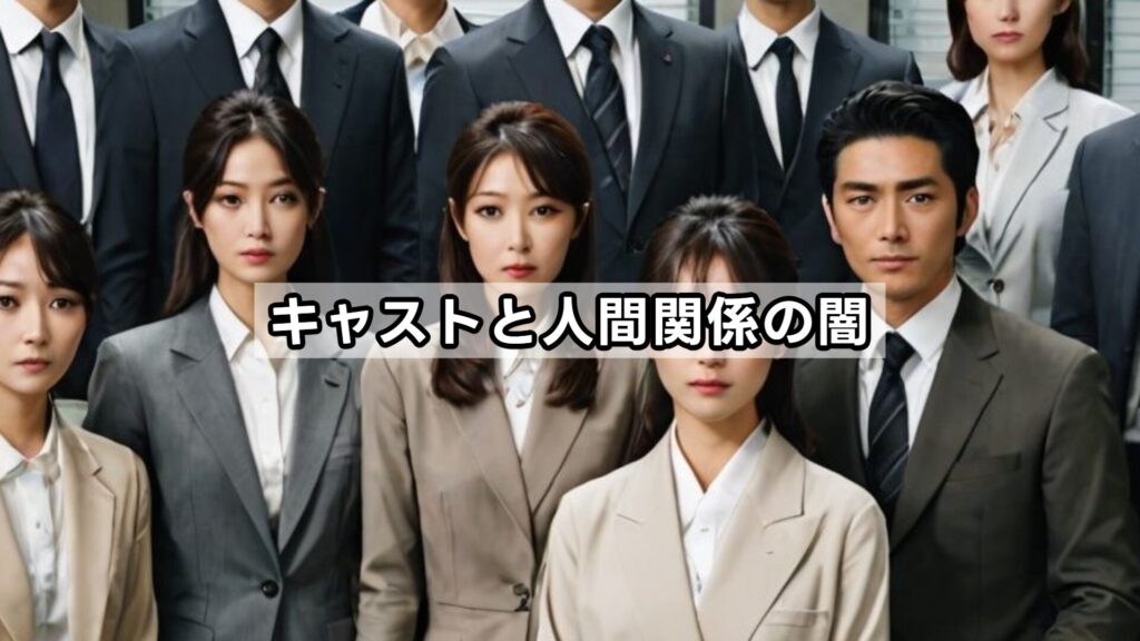 キャストと人間関係の闇
