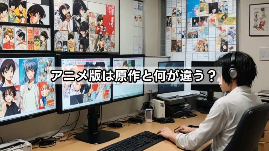 アニメ版は原作と何が違う？