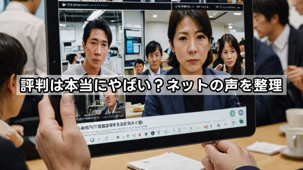 評判は本当にやばい?ネットの声を整理