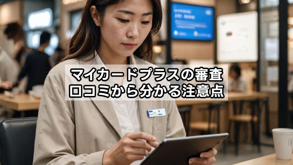 マイカードプラスの審査口コミから分かる注意点