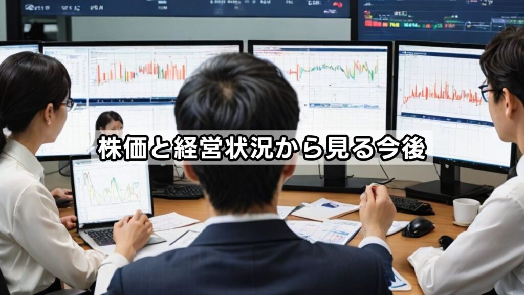 株価と経営状況から見る今後