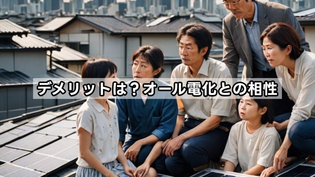 デメリットは？オール電化との相性