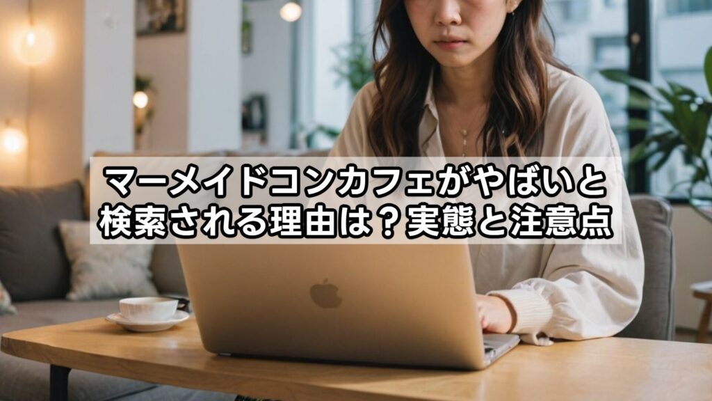 マーメイドコンカフェがやばいと検索される理由は？実態と注意点