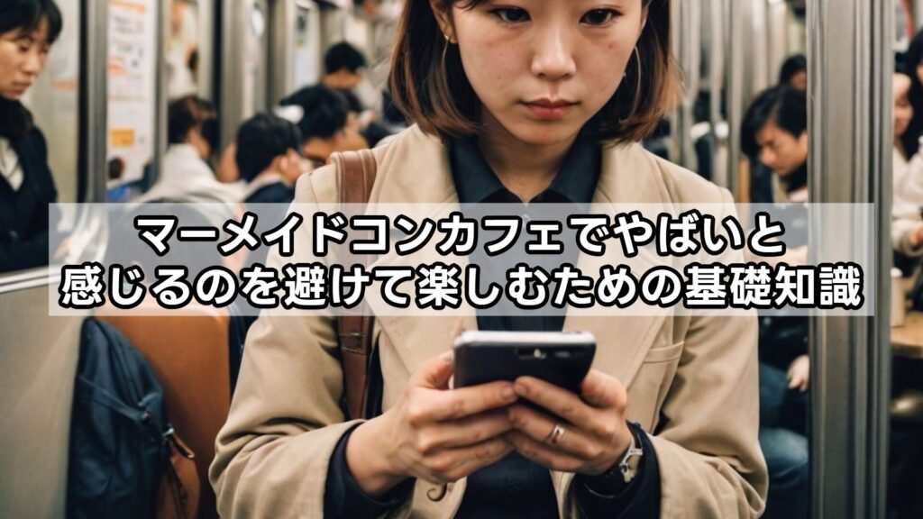 マーメイドコンカフェでやばいと感じるのを避けて楽しむための基礎知識