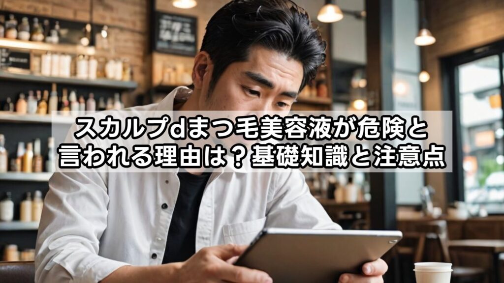 スカルプdまつ毛美容液が危険と言われる理由は?基礎知識と注意点
