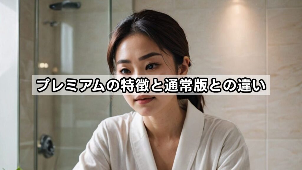プレミアムの特徴と通常版との違い