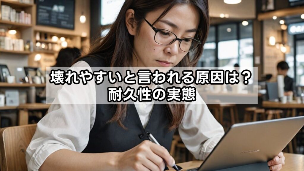 壊れやすいと言われる原因は？耐久性の実態