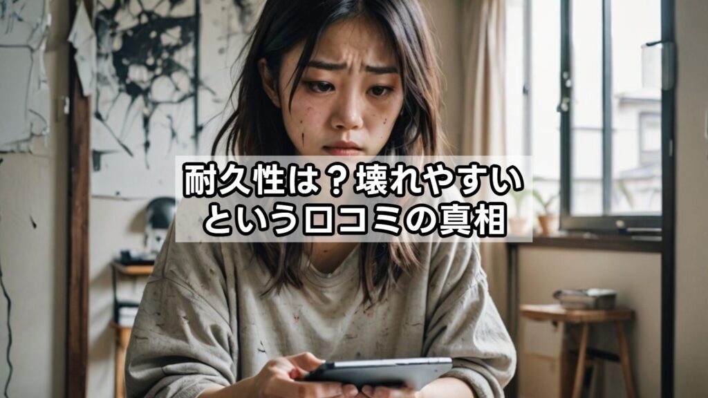 耐久性は？壊れやすいという口コミの真相