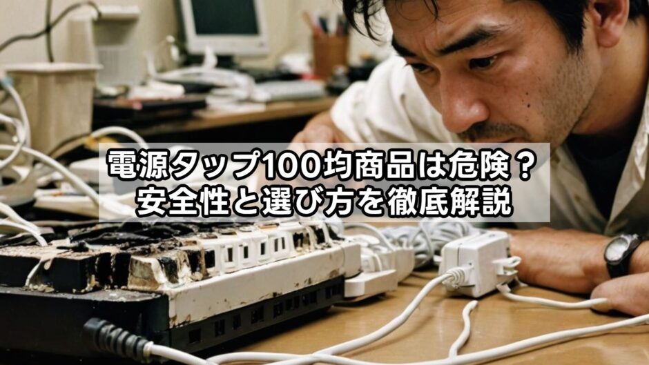 電源タップ100均商品は危険？安全性と選び方を徹底解説