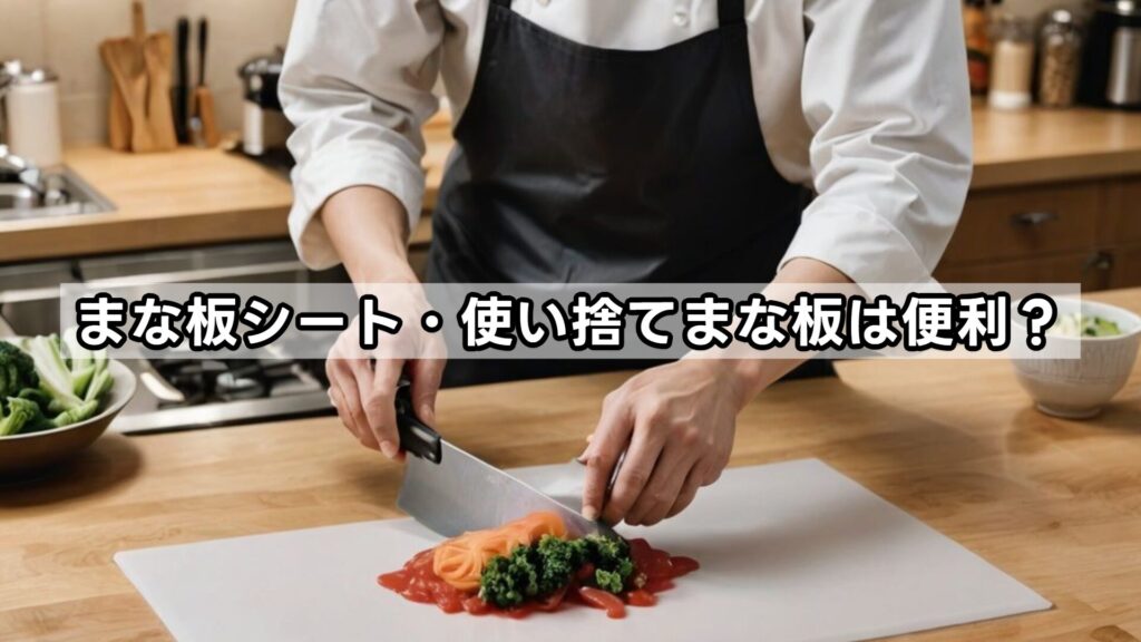 まな板シート・使い捨てまな板は便利？