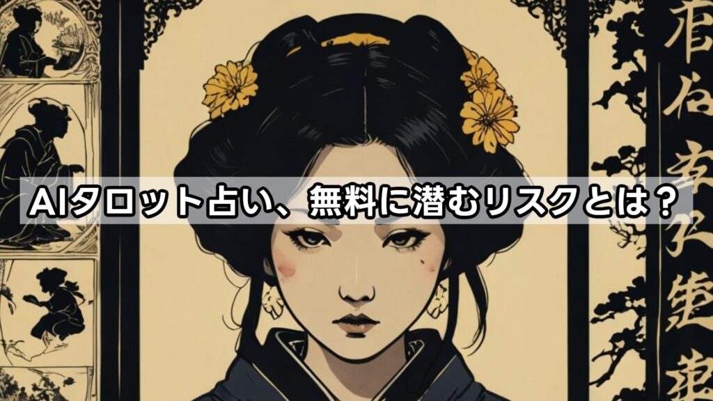 AIタロット占い、無料に潜むリスクとは?