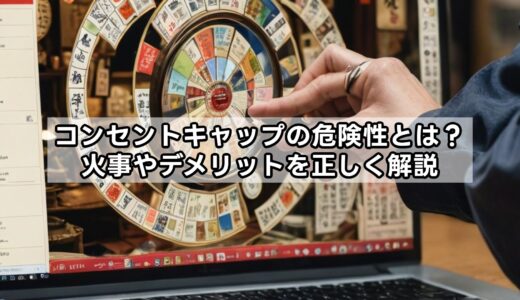 コンセントキャップの危険性とは？火事やデメリットを正しく解説