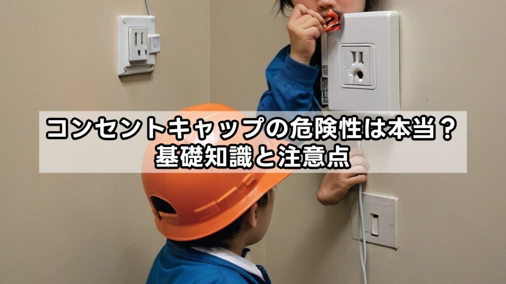 コンセントキャップの危険性は本当？基礎知識と注意点