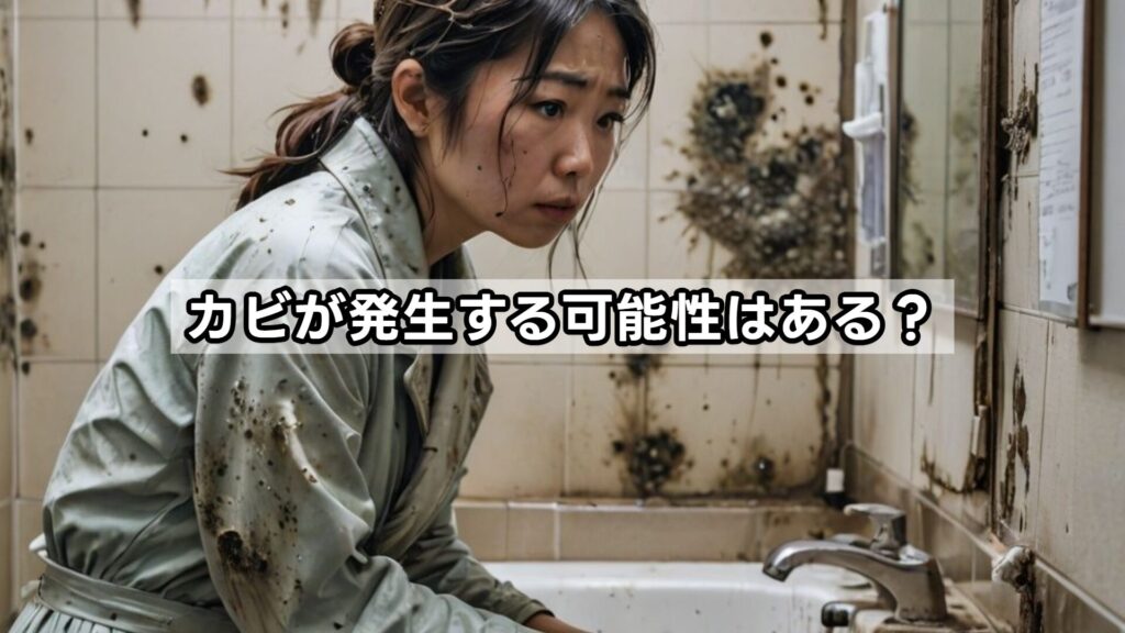 カビが発生する可能性はある？