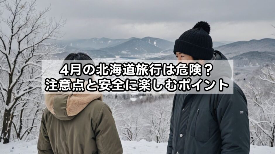 4月の北海道旅行は危険？注意点と安全に楽しむポイント