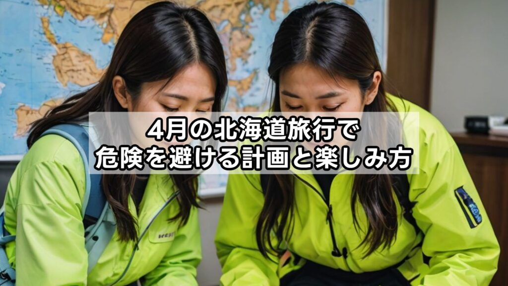 4月の北海道旅行で危険を避ける計画と楽しみ方