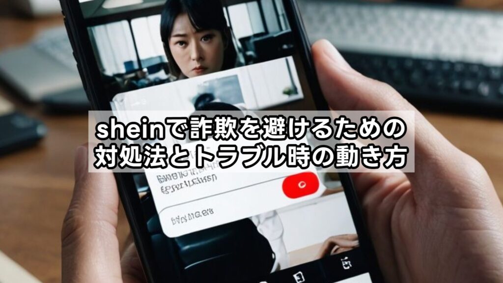 sheinで詐欺を避けるための対処法とトラブル時の動き方