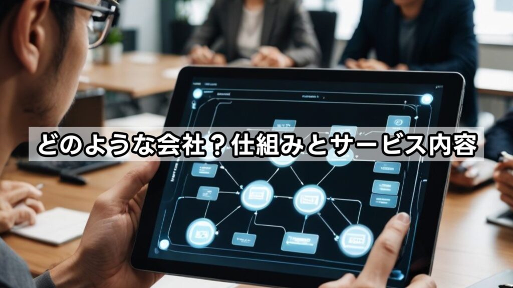 どのような会社？仕組みとサービス内容